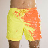 Men's Color Changing Shorts Temperature Sensitive Color Changing Swim Trunks